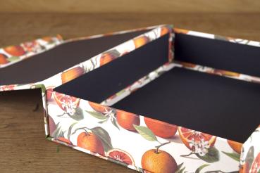 Schachtel "Orange", Aufbewahrungsbox